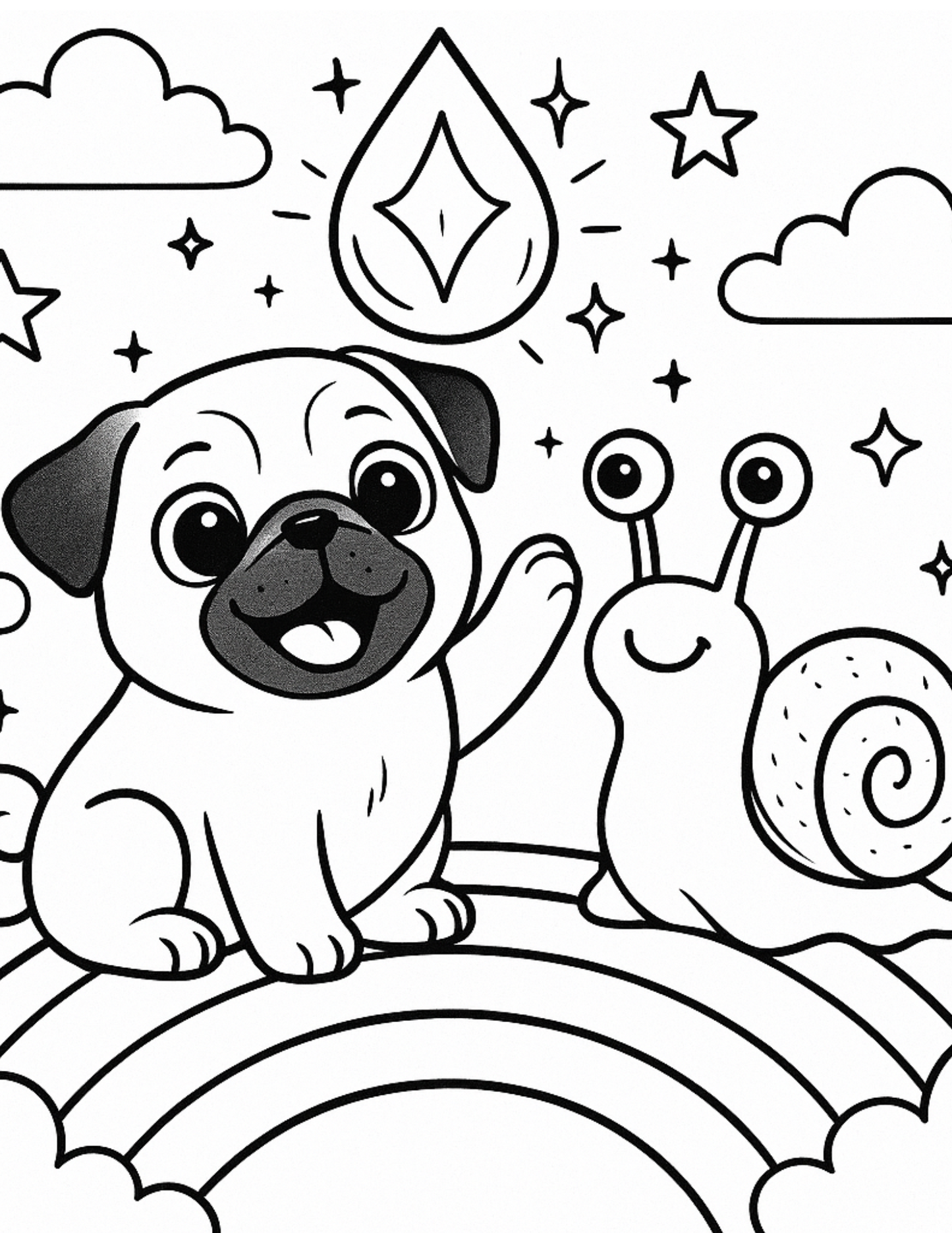 Charlie i Feliks w Tęczowym Wyścigu – bajka, gra i kolorowanki (PDF)