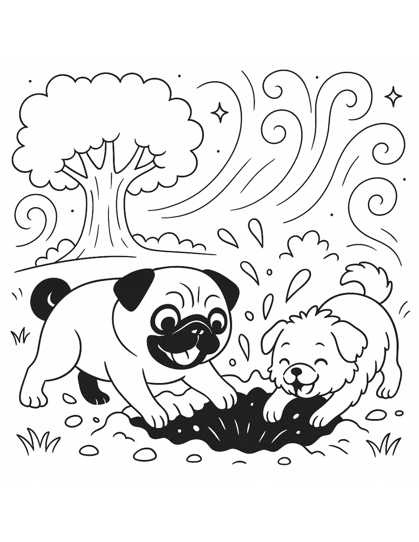 Charlie i Psotny Precel: Tajemnica Ogrodu 🐾