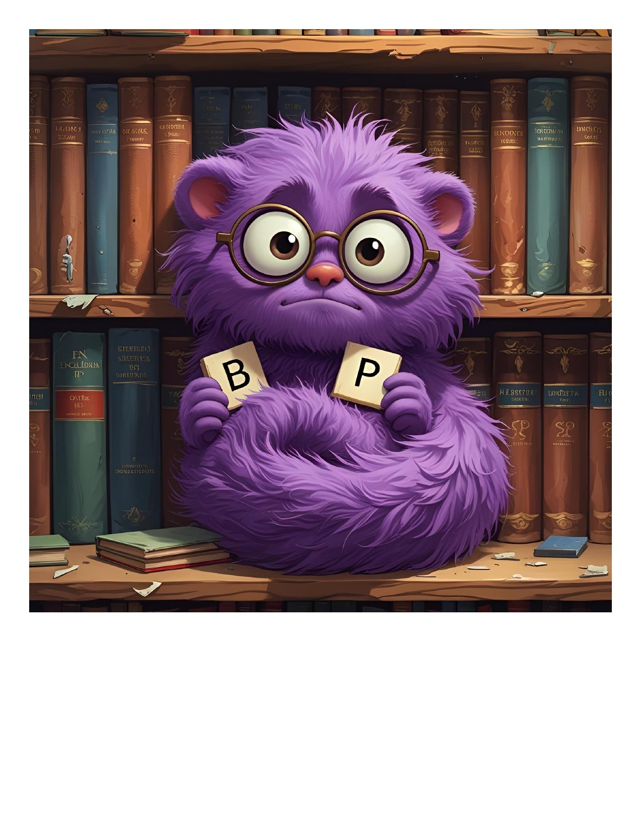 Emma i Biblioteczny potworek