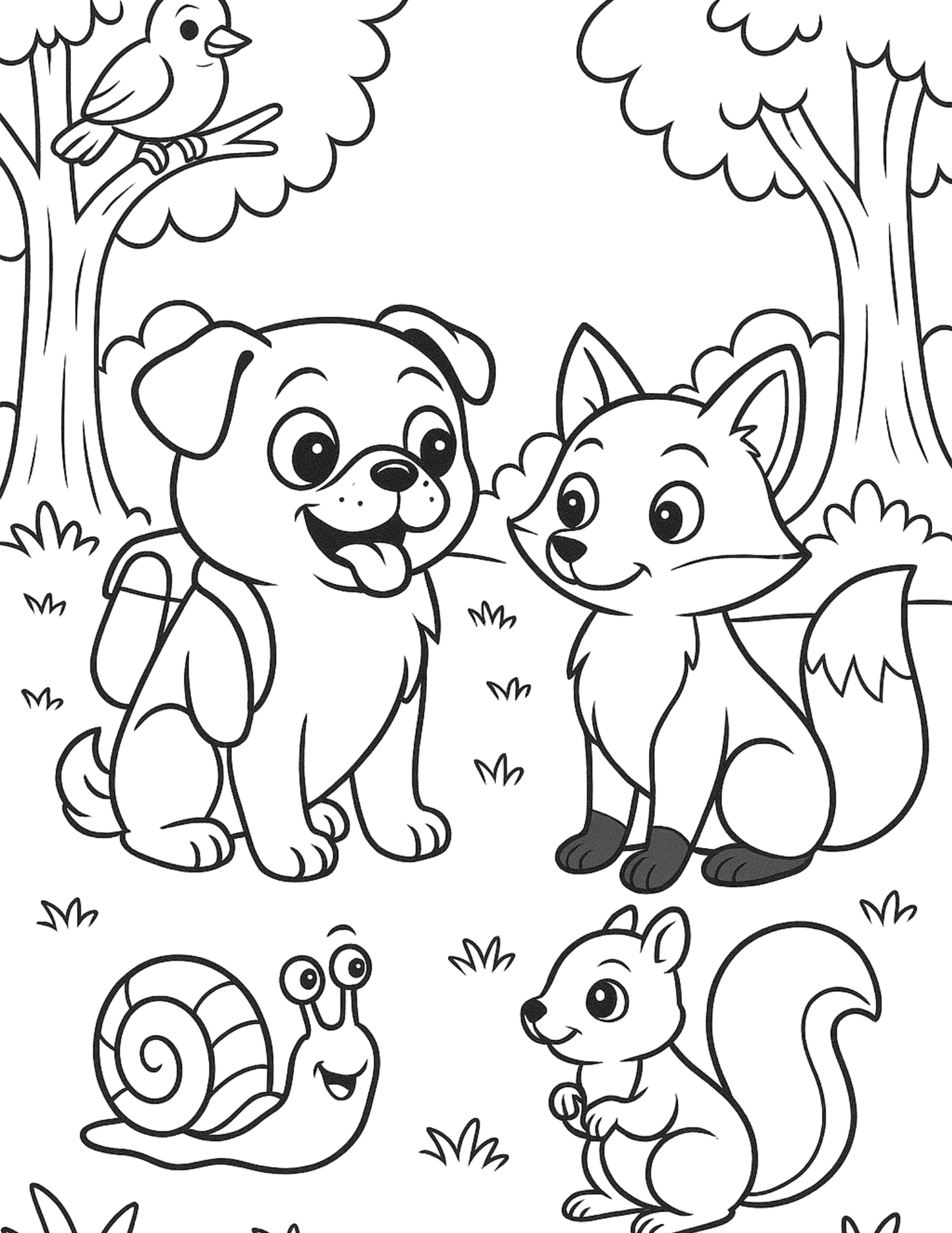 Charlie i Feliks w Tęczowym Wyścigu – bajka, gra i kolorowanki (PDF)