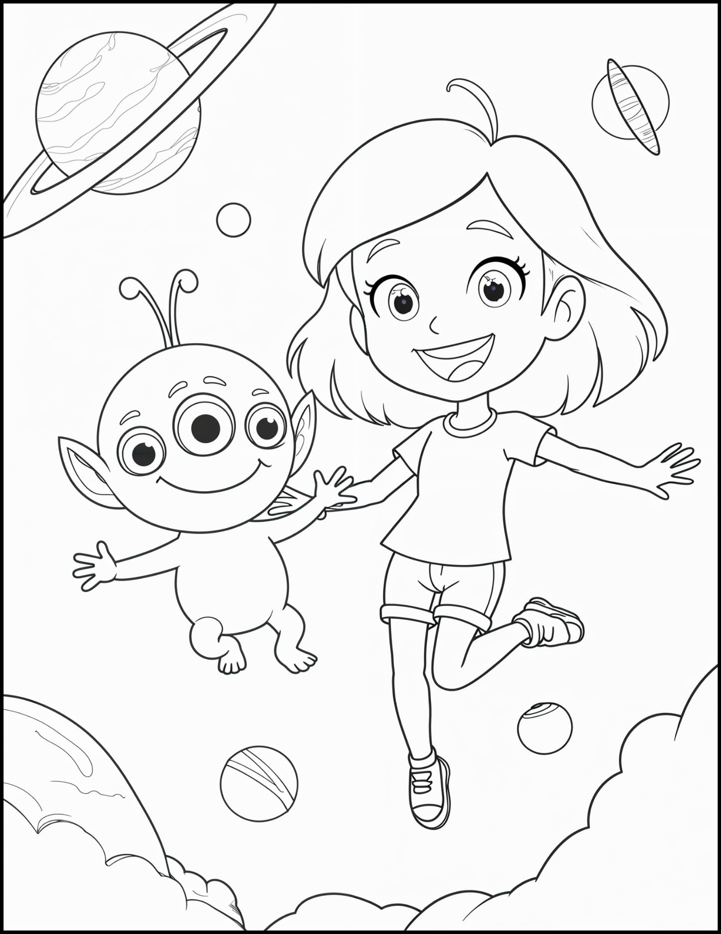 Emma i Karuzela Czasu – Magiczna Dwujęzyczna Bajka z Zadaniami i Kolorowankami (PDF do druku)