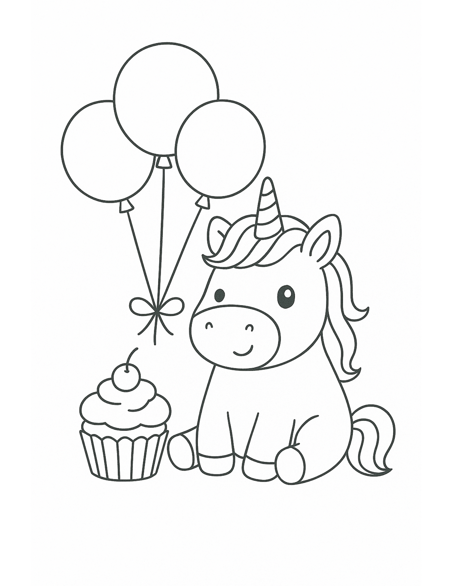 Unicorn Kolorowanka dla dziewczynek