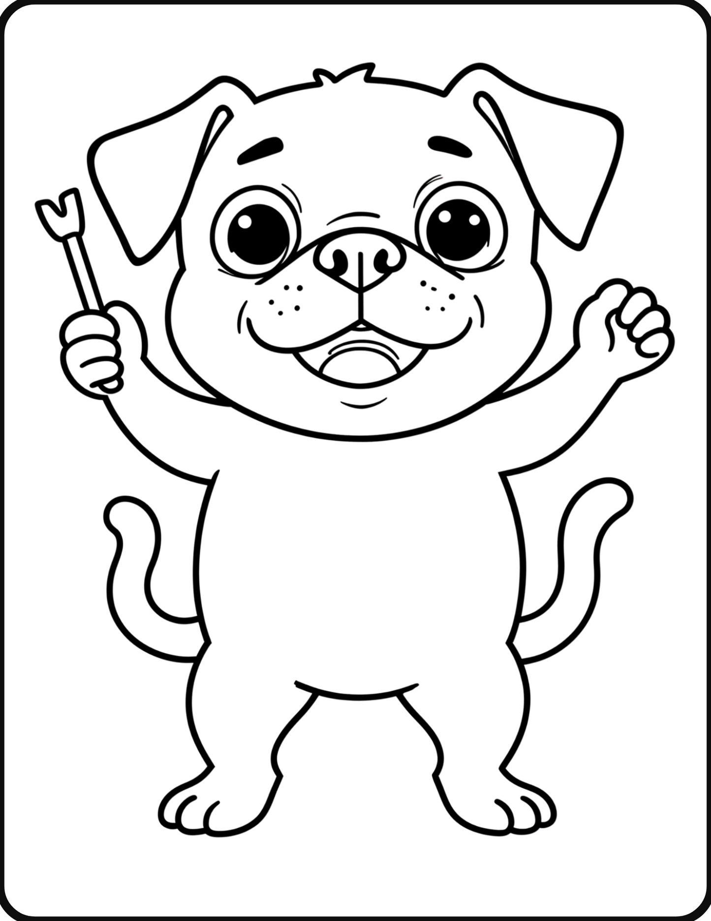 Charlie i Orkiestra Myszek. Zabawne opowiadanie o przygodach Czarnej Mopsiczki Charlie, a także zabawy dla Rodziców i Dzieci inspirowane tym właśnie opowiadaniem. Znajdziesz tam kilka stron do pokolorowania. Wszystko w wersji PDF gotowej do druku.