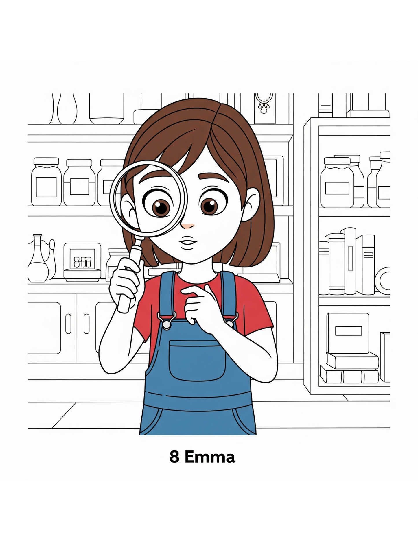 Przygoda Emmy i zaginiony przepis – eBook + Kolorowanki PDF : Emma's Adventure and the Missing Recipe – eBook + Coloring Pages PDF
