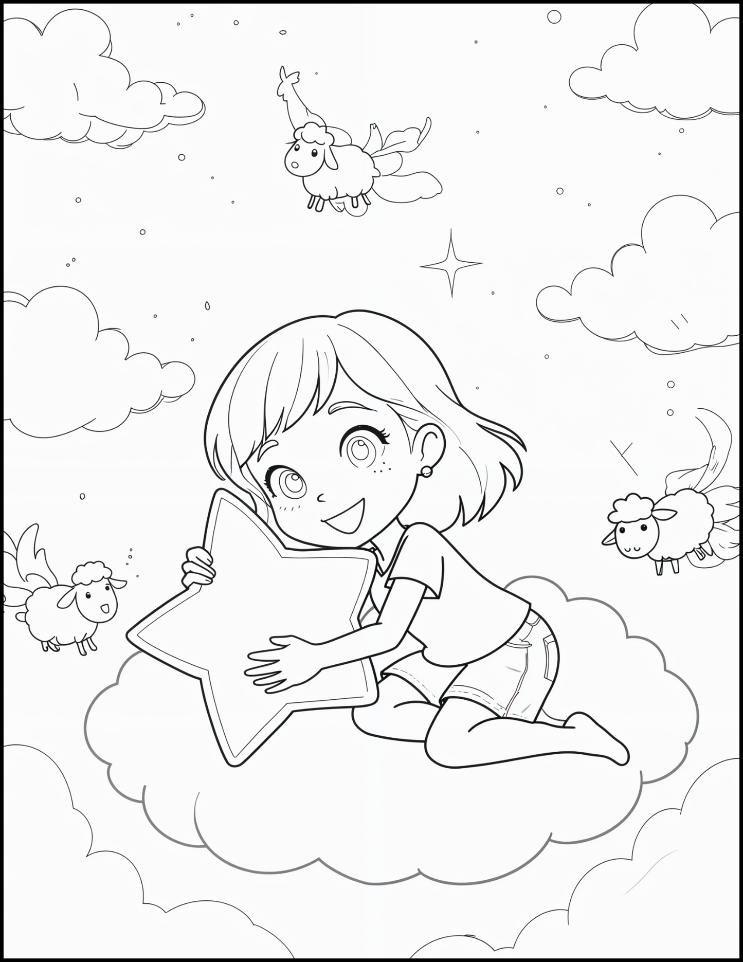 Emma i Karuzela Czasu – Magiczna Dwujęzyczna Bajka z Zadaniami i Kolorowankami (PDF do druku)