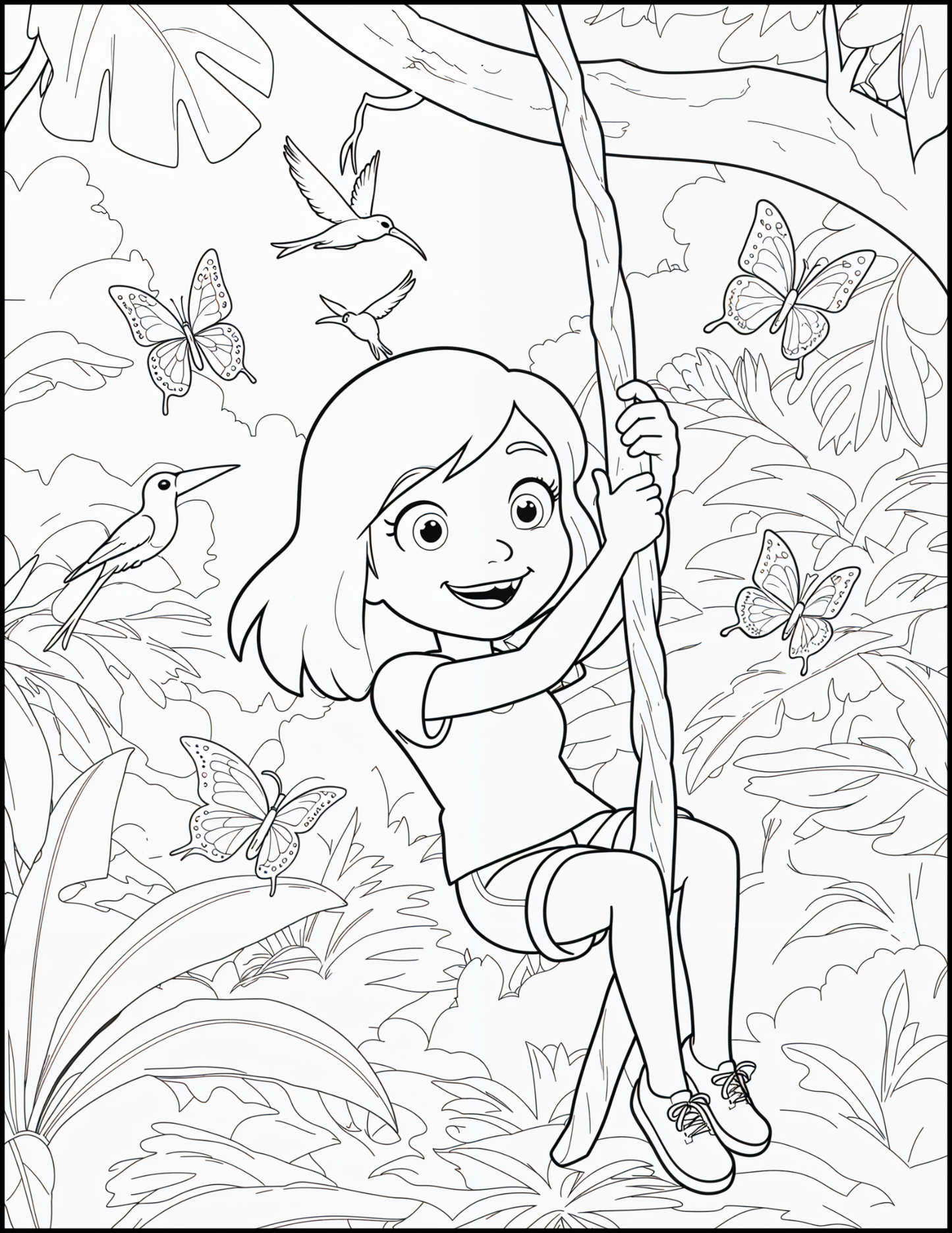 Emma i Karuzela Czasu – Magiczna Dwujęzyczna Bajka z Zadaniami i Kolorowankami (PDF do druku)