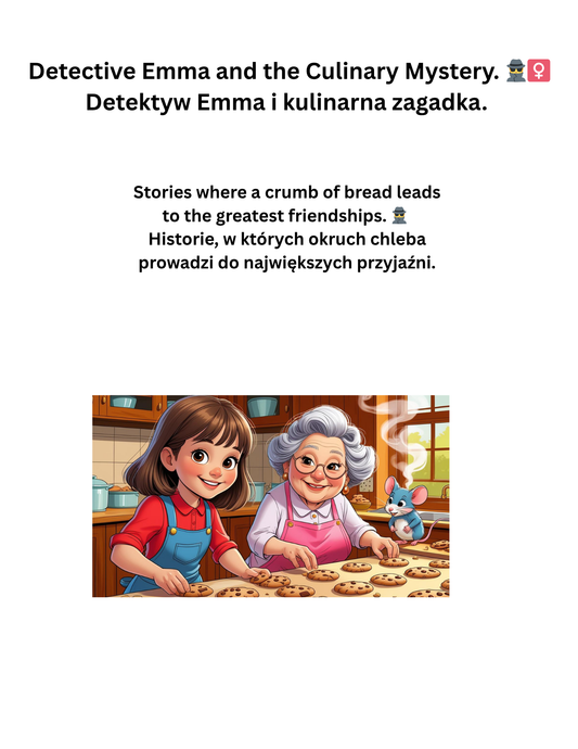 Przygoda Emmy i zaginiony przepis – eBook + Kolorowanki PDF : Emma's Adventure and the Missing Recipe – eBook + Coloring Pages PDF