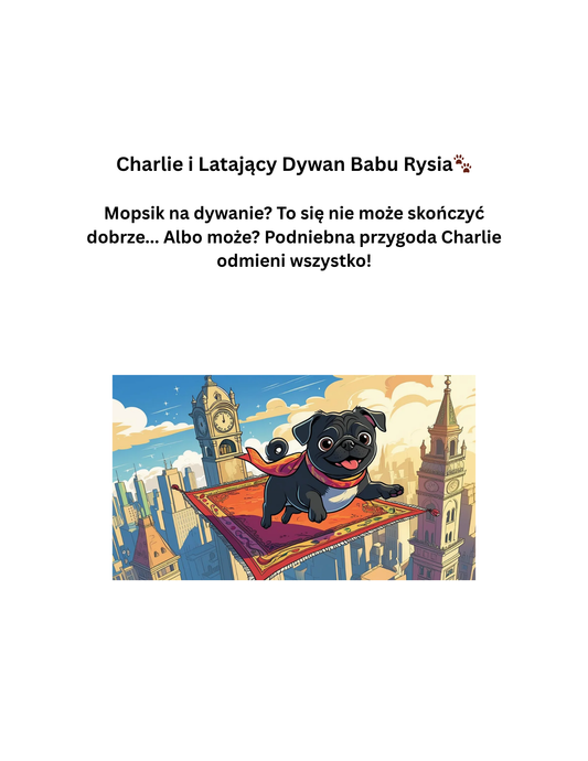 Charlie i Latający Dywan Babu Rysia 🐾