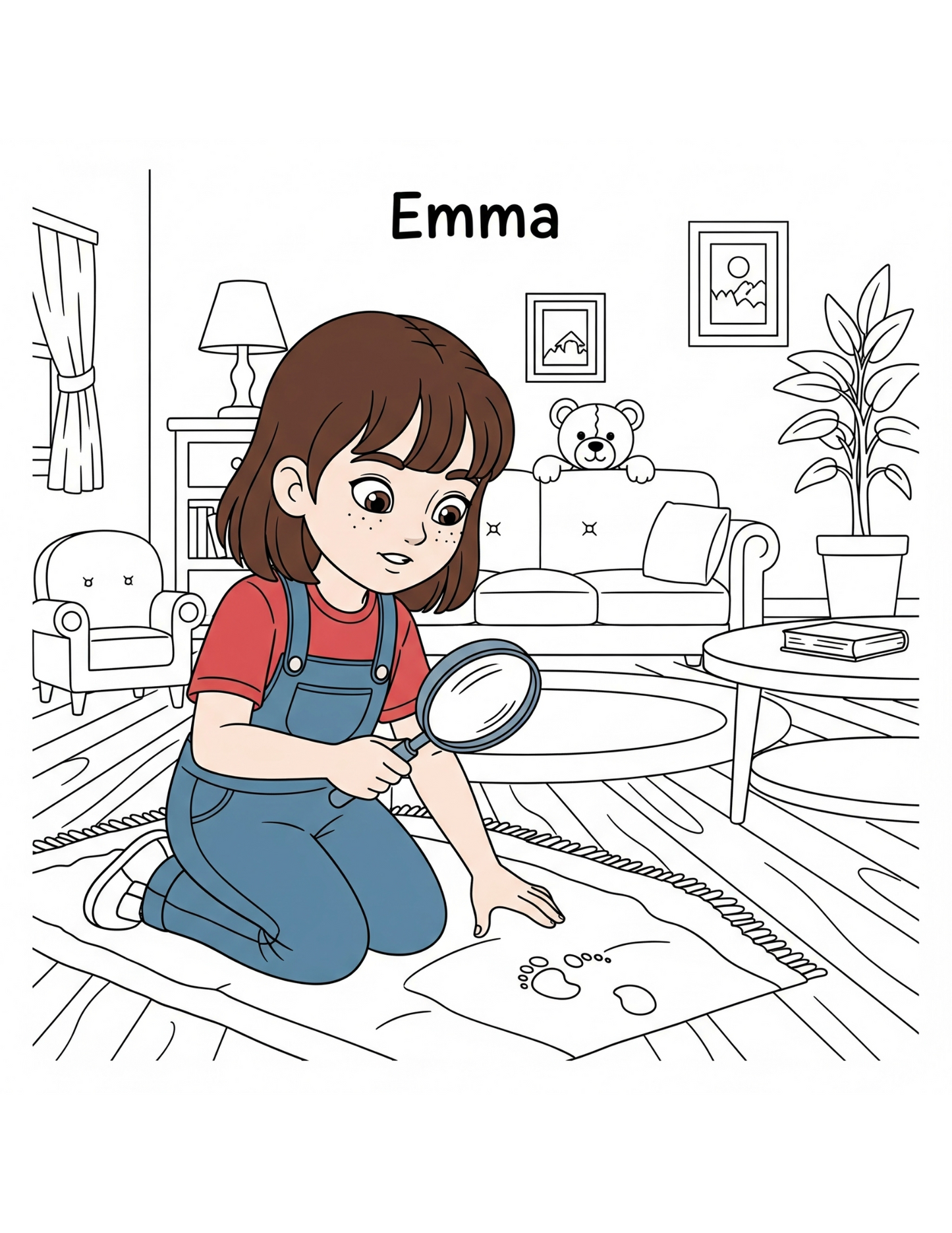 Przygoda Emmy i zaginiony przepis – eBook + Kolorowanki PDF : Emma's Adventure and the Missing Recipe – eBook + Coloring Pages PDF