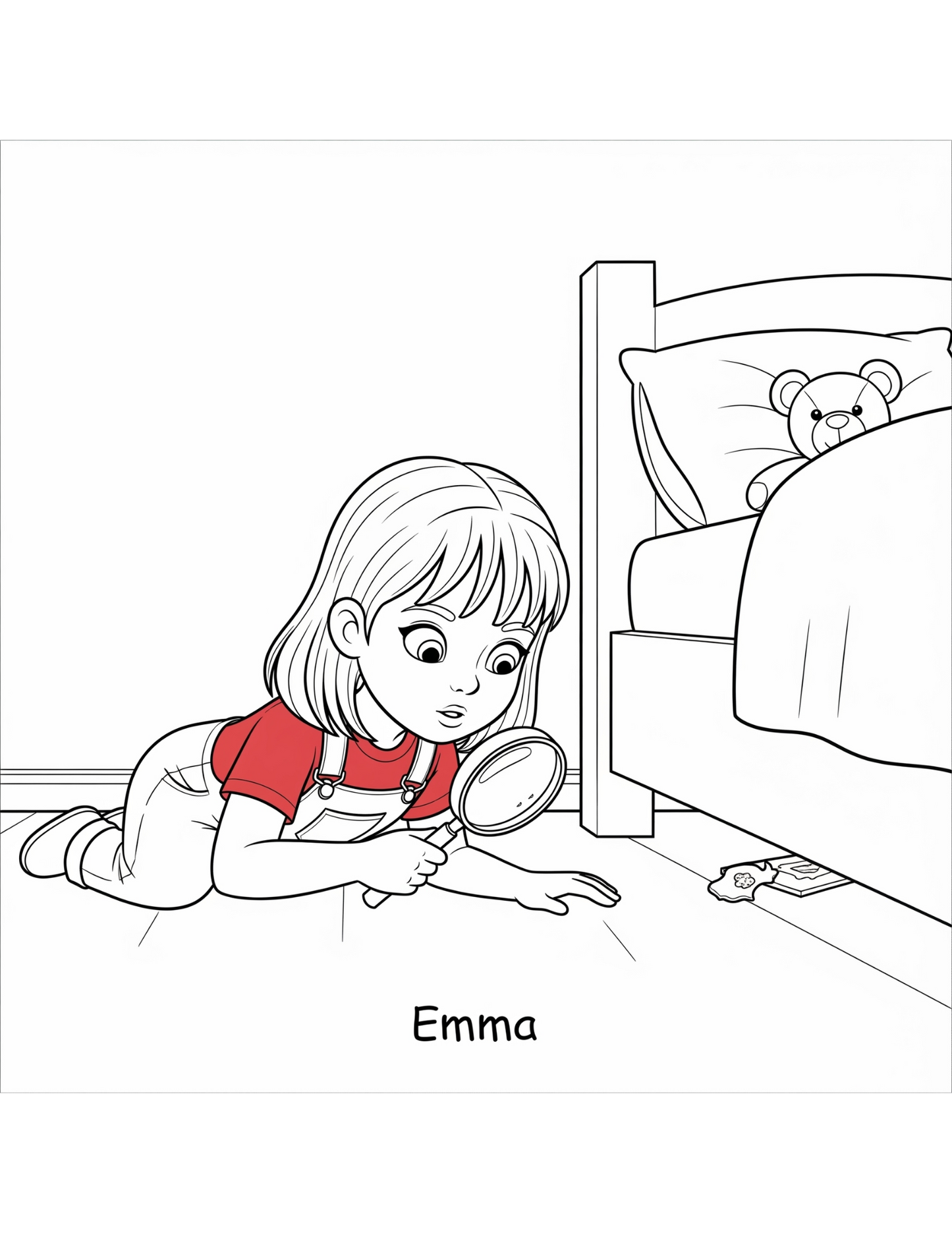 Przygoda Emmy i zaginiony przepis – eBook + Kolorowanki PDF : Emma's Adventure and the Missing Recipe – eBook + Coloring Pages PDF