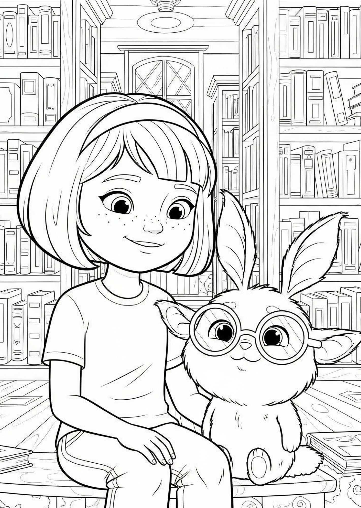 Emma i Biblioteczny potworek