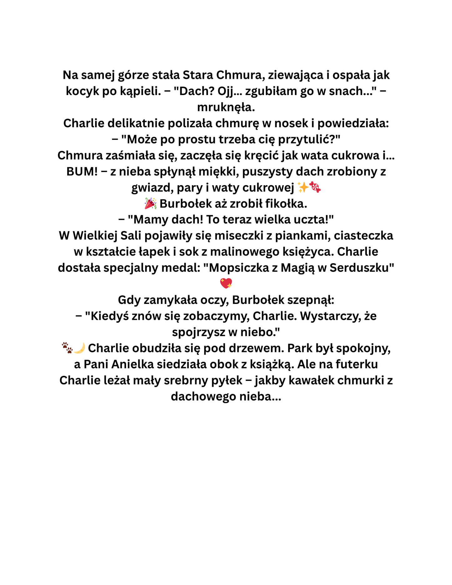 Przygoda Charlie i Burbołka: Magiczny Pakiet Zabaw do Druku (PDF)