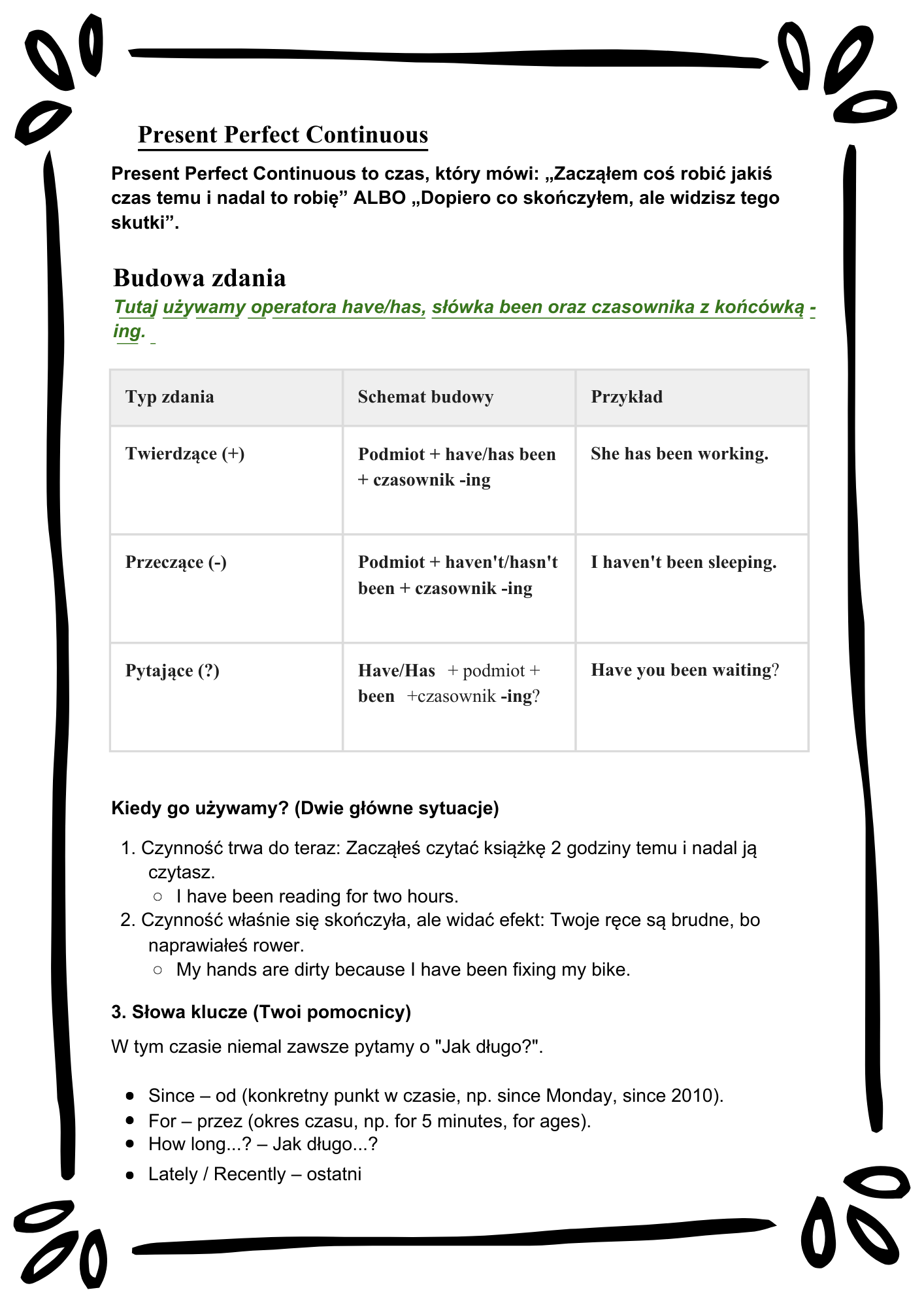 English Tenses Mastery/ Angielskie czasy– Kompletny Zestaw Ćwiczeń (12 Czasów + Klucz Odpowiedzi)