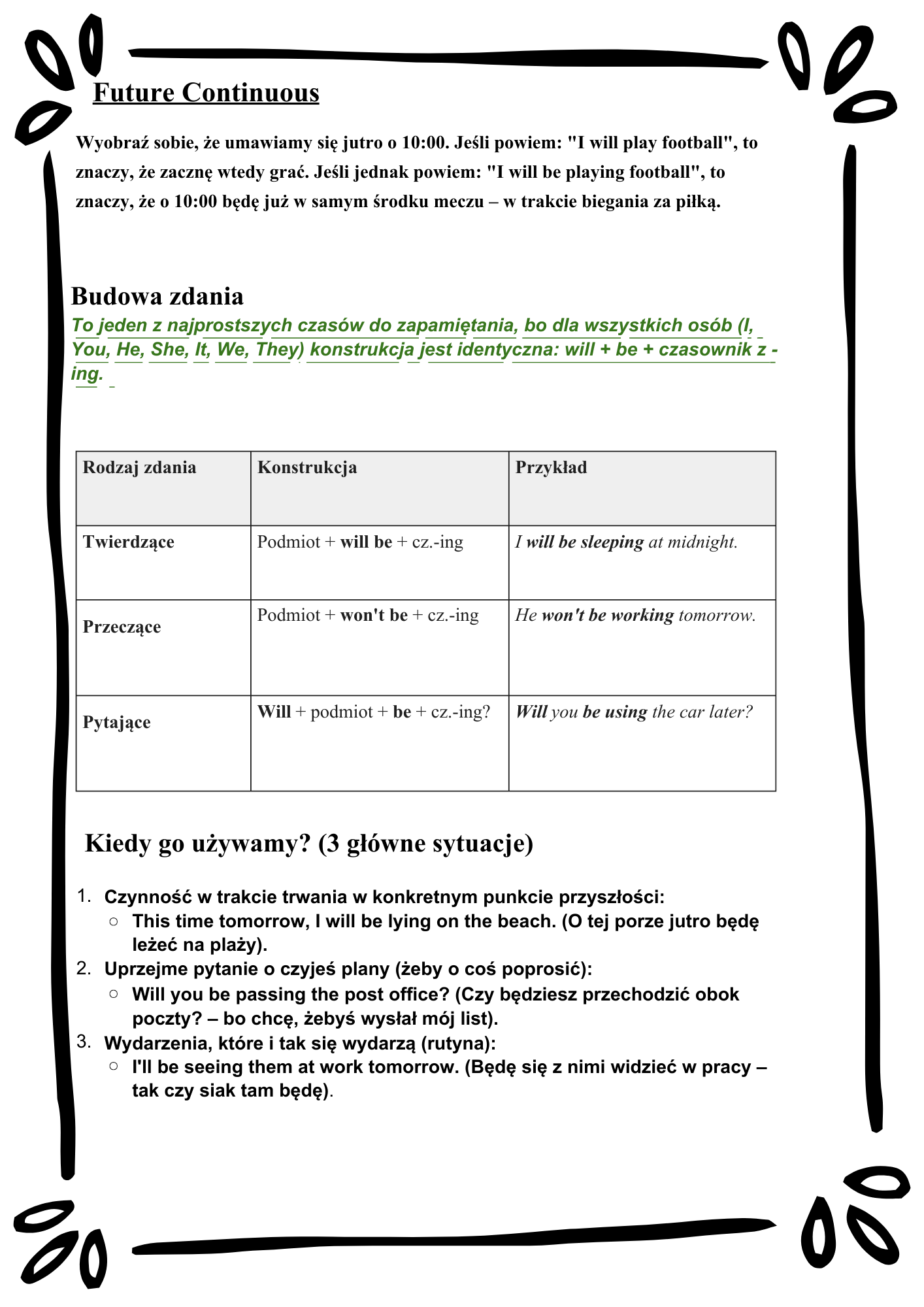 English Tenses Mastery/ Angielskie czasy– Kompletny Zestaw Ćwiczeń (12 Czasów + Klucz Odpowiedzi)