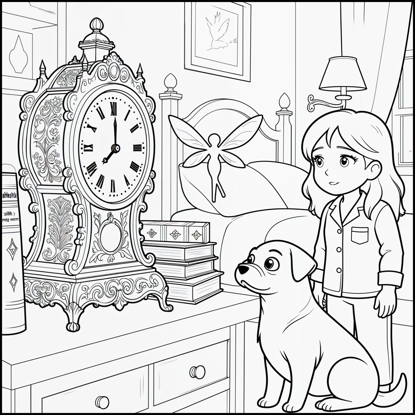 Nauka języka przez magiczną przygodę! Pobierz "Zagubioną Godzinę" – kompletny pakiet PDF zawierający dwujęzyczne opowiadanie (PL/EN), słowniczek i kreatywną kolorowankę.