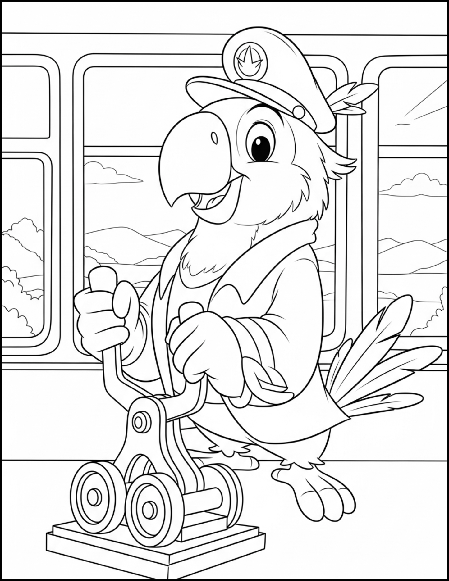 E-book + Kolorowanki: „Charlie i Zaczarowany Tramwaj Nr 7” (PDF do druku)