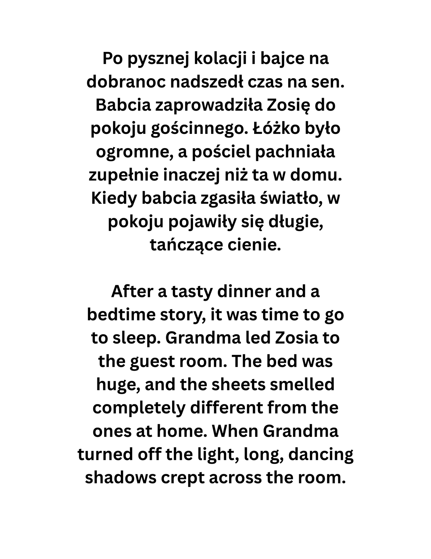 Zosia i Sekretna Skrzynka Odwagi / Zosia  and the Secret Bravery Box
