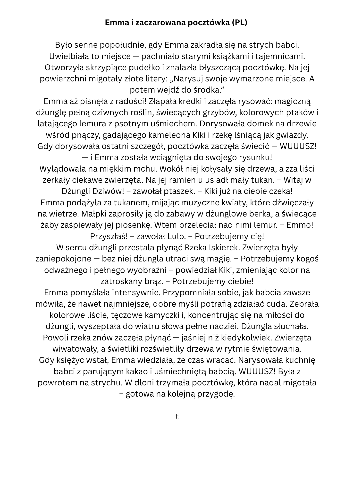 Emma i zaczarowana pocztówka 🏞️